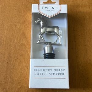 Kentucky Derby HORSE WINE BOTTLE STOPPER- NEW